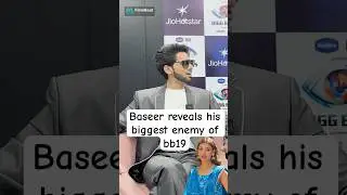 Baseer Ali Reveals Which Bigg Boss 19 Contestant He Never Wants to Meet Again #Shorts