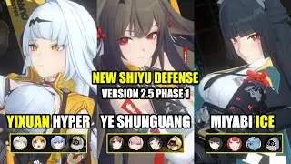 Ye Shunguang Zhao Astra Yao - Yixuan - Miyabi Mono Ice | NEW Shiyu Defense 2.5 |  Zenless Zone Zero