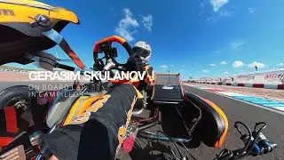 On board for a 360&deg; lap of the Campillos track with Gerasim Skulanov