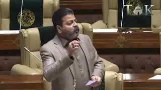 Представитель MQM Пакистана Шарк Джамал поднял в Законодательном собрании Синда вопрос о водном к...