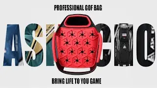 Askecho Golf Cart Bag SLC-130 / Black | How to Secure Your Golf Clubs