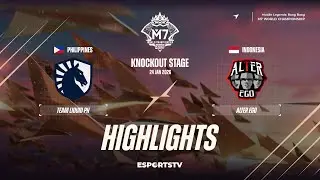 Основные моменты матча Alter Ego против Team Liquid на чемпионате мира M7 | AE против TLPH ESPORTSTV