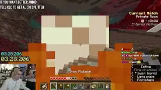 xQc is not having a good time Doing MC Runs...