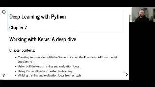 DL with Python: Working with Keras: A deep dive (Chapter 7)