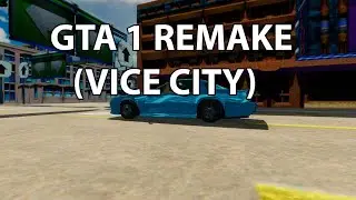 GTA 1 EPIC FAN REMAKE IN UNITY - VICE CITY v0.4