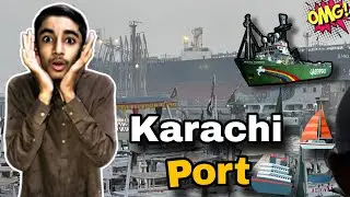Karachi Ship 🚢 Port 🚢|||| Itni Bari ship Part.2🌊