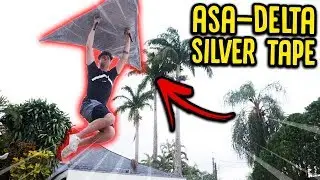 FIZ UMA ASA DELTA DE SILVER TAPE !! ( ELA VOOU? ) [ REZENDE EVIL ]