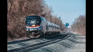 110MPH Lakeshore Limited and CSX on the Hudson Line ! Amtrak in the Capital Region Upstate NY
