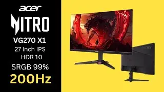 Acer Nitro VG270 X1 UNBOXING | 27