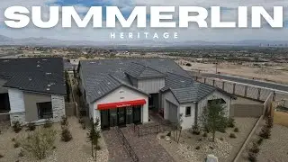 Tour the Heritage Floor Plan | 3-Car Garage, Flex Rooms & More | Summerlin Las Vegas Homes