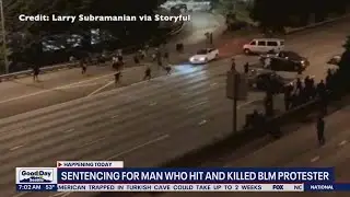 Sentencing for man who hit and killed BLM protester