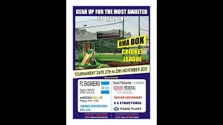 || DAY-1 || BMA BOX CRICKET LEAGUE -2025 ||