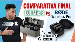 DJI Mic 3 vs RODE Wireless PRO: &iquest;Cu&aacute;l es el MEJOR Micr&oacute;fono Inal&aacute;mbrico | Comparativa y Pruebas