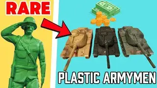 Video di unboxing degli oggetti super rari dei Plastic Army Men!