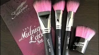 Review: New Sedona Lace Brushes (Flat Top Kabuki, 910, 919, 980)
