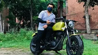 Royal Enfield modified | Bike modification | into Harley davidson | Bobber Style | Vampvideo |