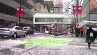 Snow in Vancouver - December 19, 2012