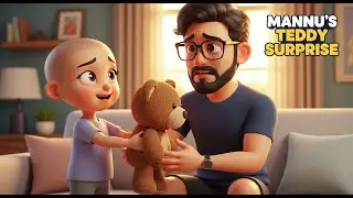 Mannu&rsquo;s Heartwarming Teddy Gift to Baba | Emotional Kids Story
