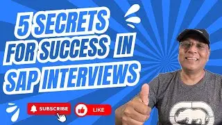 5 secrets for success in SAP interviews. #success #sap . Email- careers@sapsol.com