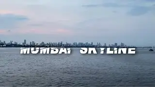Mumbai Skyline at Night | Sailing from Mandwa - Mumbai on m2m Ferry