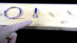 Staalkabelkit lamp ophangen
