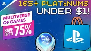 Over 165+ EASY Platinums for Under $1! PSN Multiverse of Games Sale 2025