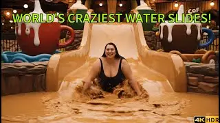 Adrenaline Rush on the World&rsquo;s Most Extreme Water Slides!#asmr  #asmrvideo  #aiasmr  #relaxing