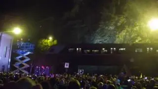 Siste tog gjennom Holmestrand sentrum 29102016