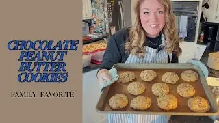 CHOCOLATE PEANUT BUTTER COOKIES