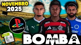 NEW BOMBA PATCH 2025 2026 PS2 ISO DOWNLOAD BRAZILIAN LEAGUE PS2, AETHERSX2, PCSX2