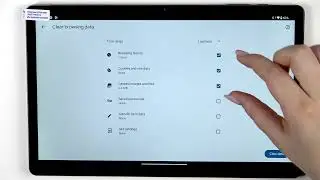 TECLAST T50 Pro &ndash; How to Clear Browsing Data