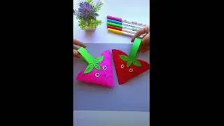 Diy Easy paper box craft💥 paper craft #shorts#craft #diy
