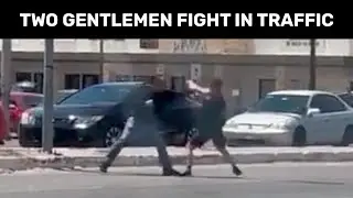 Reality Check: Two Gentlemen Fight In Traffic
