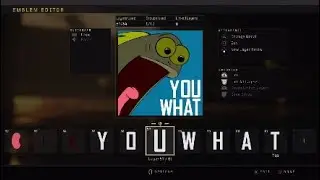Bo4 spongebob emblem YOU WHAT?