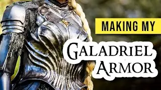 How I made my Galadriel Armor from Rings of Power | Cosplay Tutorial