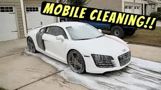 Audi R8 Detailed Car Wash!