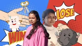 Rock paper scissors game food challenge