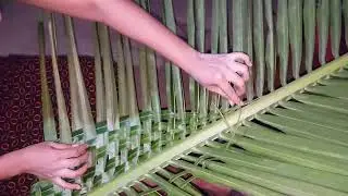 COMO TRENZAR UNA PALMA PARA FIESTA