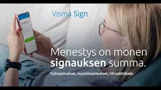 Menestys on monen signauksen summa I Visma Sign