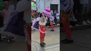 Santiagos De CHOCAMAN Danza Los cocos 🌴 Pobre caballito 🐴.    🪈👹 (1 de enero 2025) 