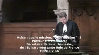 Mo&iuml;se&nbsp;: quelle mission, &laquo;&nbsp;nom de Dieu&nbsp;&raquo;&nbsp;!? (Exode 3:7-15)