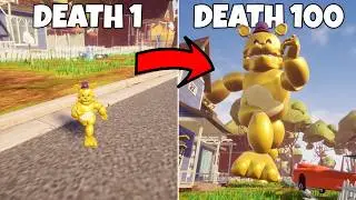 Fredbear gets bigger everytime I get Caught (Hello Neighbor)