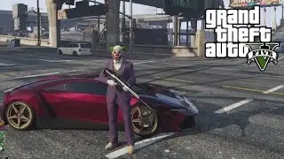 GTA 5 - Creating the Joker's Car