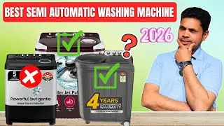 LG VS SAMSUNG VS WHIRLPOOL SEMI AUTOMATIC WASHING MACHINE COMPARISON 2026 | BEST 8 KG SEMI AUTOMATIC