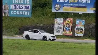 M4 Drifting in Jamaica around roundabout 🇯🇲