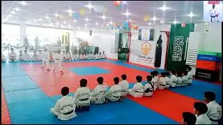 كاراتيه _ عرض _ ماقبل توزيع شهادات الأحزمة الملونه