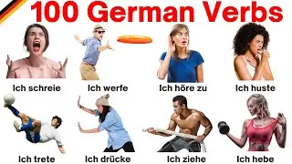 German Action Verbs | Learn German Verbs With Pictures | Deutsch Lernen | German Vocabulary