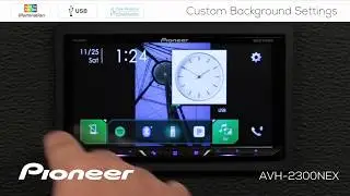 How To - Custom Background Images and Colors on Pioneer AVH-EX In Dash Receivers 2018