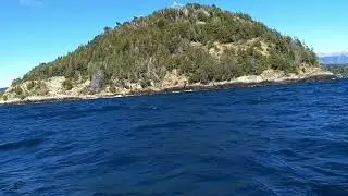 Hacia la Isla Huemul