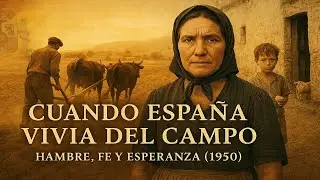 LA VIDA REAL en la ESPAÑA RURAL de los AÑOS 50: Pobreza, Trabajo Duro y Secretos que NO te Contaron🚜